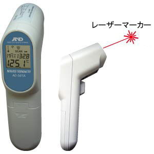 A&D 赤外線 放射温度計 放射熱温度計 AD-5611A 販売